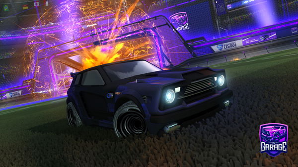 A Rocket League car design from Ellarob