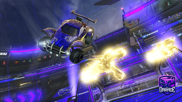A Rocket League car design from yinonhana