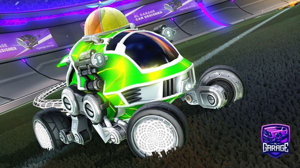 A Rocket League car design from azhari1031
