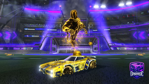 A Rocket League car design from TomGG206