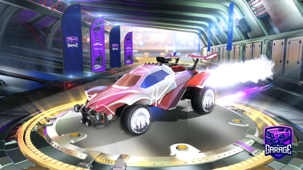 A Rocket League car design from Rl_flamingo