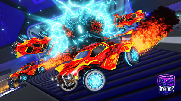 A Rocket League car design from Shooteo2313