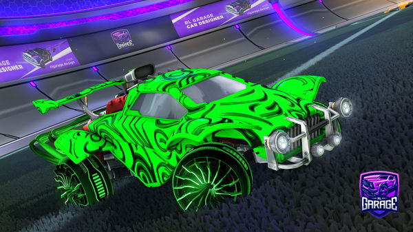 A Rocket League car design from Jpants1272