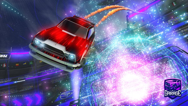 A Rocket League car design from CRYSTALS_