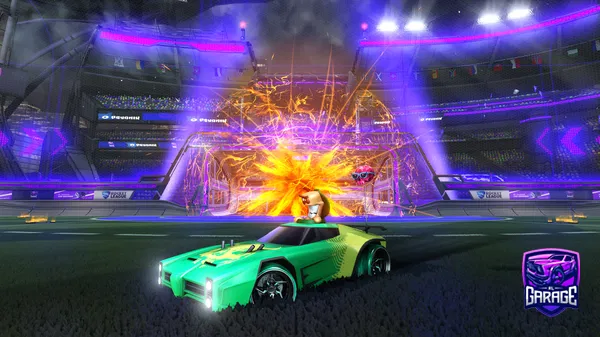 A Rocket League car design from Beeyd