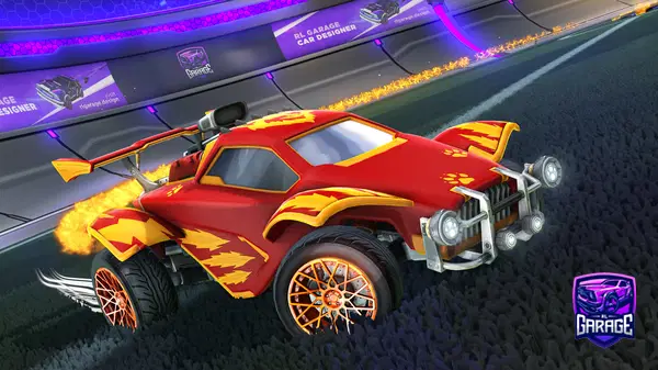 A Rocket League car design from Sadi11