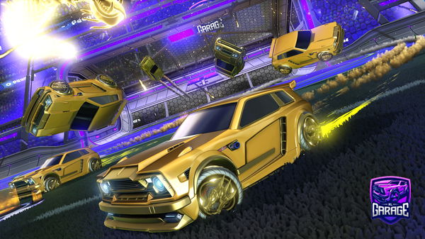 A Rocket League car design from DigitalLime3480