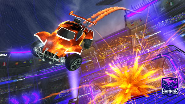 A Rocket League car design from EmoFa