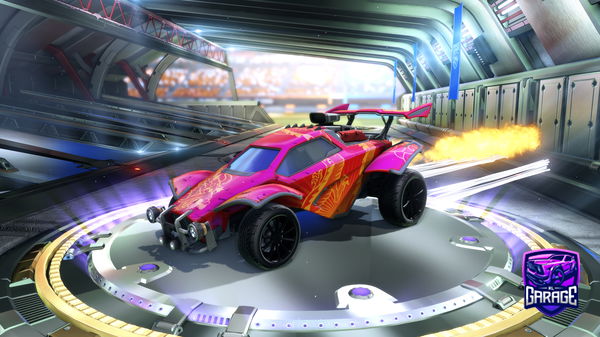A Rocket League car design from kamonoashi