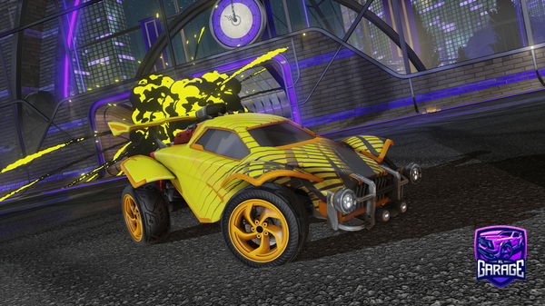 A Rocket League car design from Miles3247