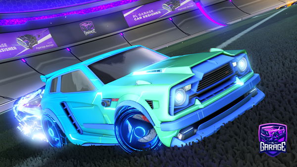 A Rocket League car design from Janitonga