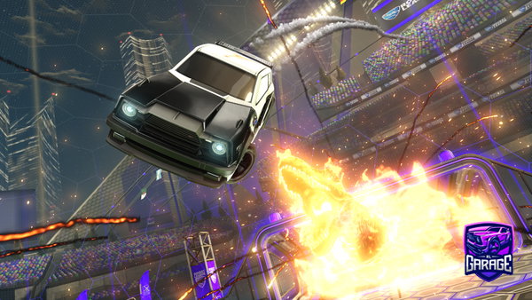 A Rocket League car design from Cafedoppio