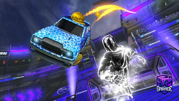 A Rocket League car design from PotatMan263