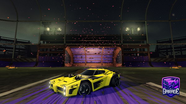 A Rocket League car design from zkyishot