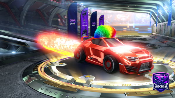 A Rocket League car design from niiqsy