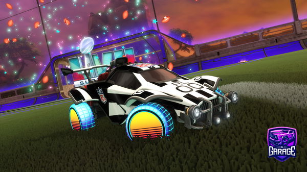 A Rocket League car design from ObedientDate8480