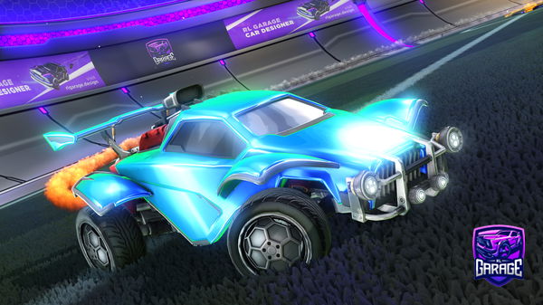 A Rocket League car design from tatomik