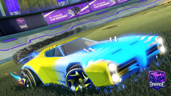 A Rocket League car design from LincolnG07