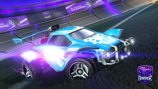 A Rocket League car design from Maliketh