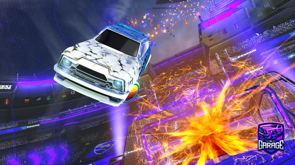 A Rocket League car design from QuickSnipes999