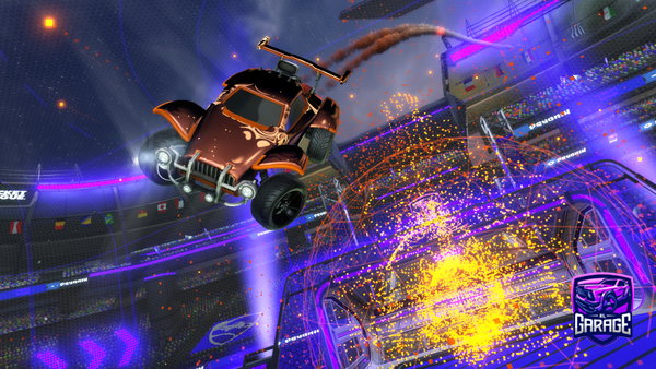 A Rocket League car design from Kibarl