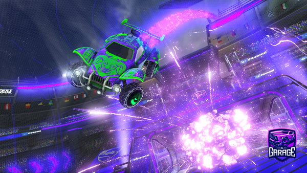 A Rocket League car design from Logyistic