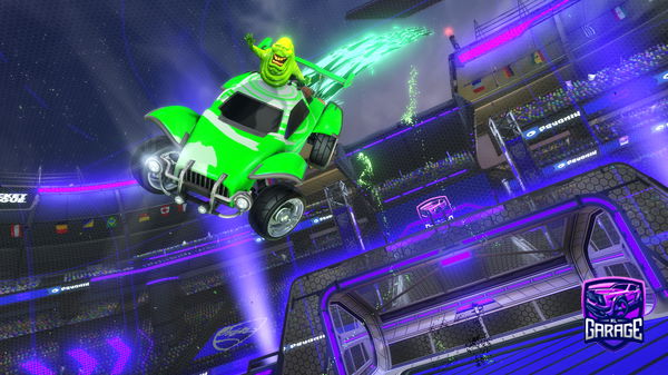 A Rocket League car design from Bul3wd