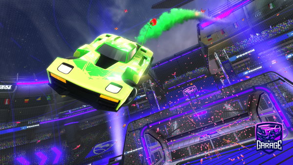 A Rocket League car design from roryscott24