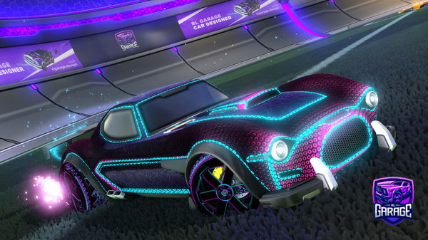 A Rocket League car design from OryBoy