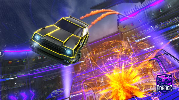 A Rocket League car design from Xnnesweat