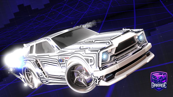 A Rocket League car design from moxgamerking