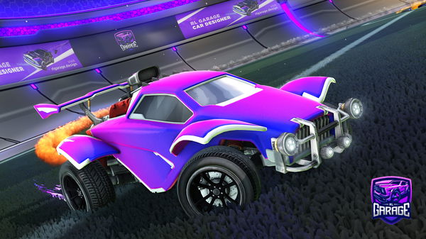 A Rocket League car design from Poweredplayer