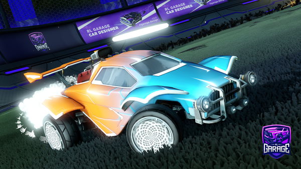 A Rocket League car design from Trev218650