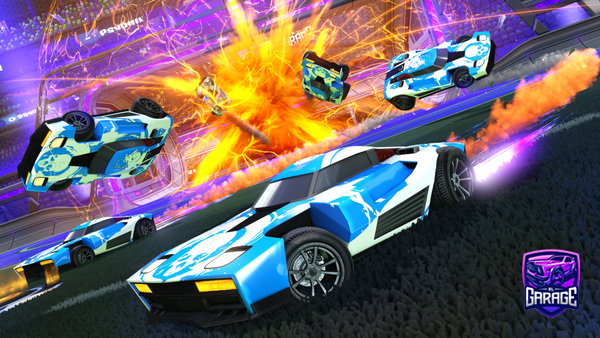 A Rocket League car design from 1ns4nity