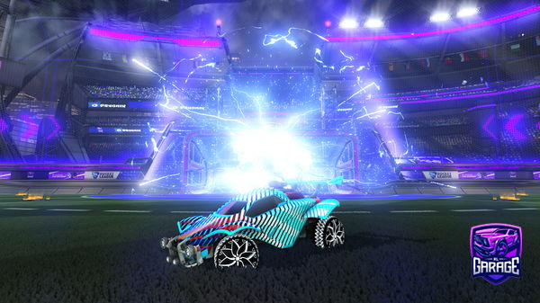 A Rocket League car design from NInja247tg