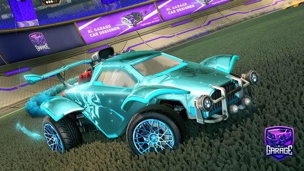 A Rocket League car design from FastandCurious