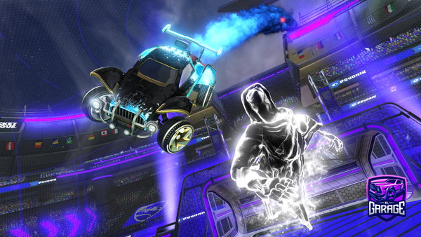 A Rocket League car design from beast4621