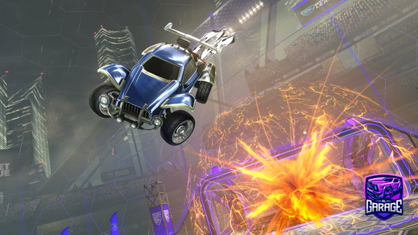 A Rocket League car design from lukqwrld