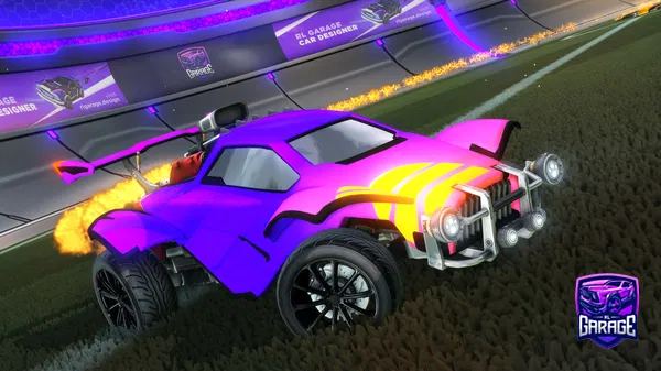 A Rocket League car design from DefiAntRL