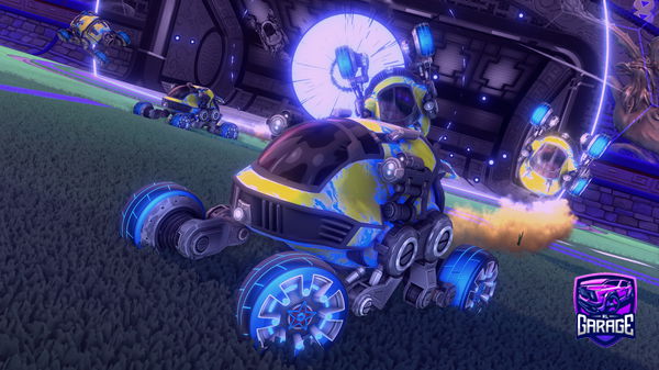 A Rocket League car design from Designer179