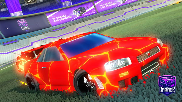 A Rocket League car design from brown_charizard