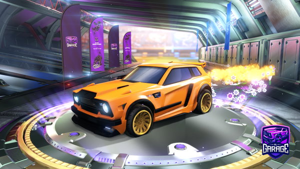 A Rocket League car design from tobyrivers