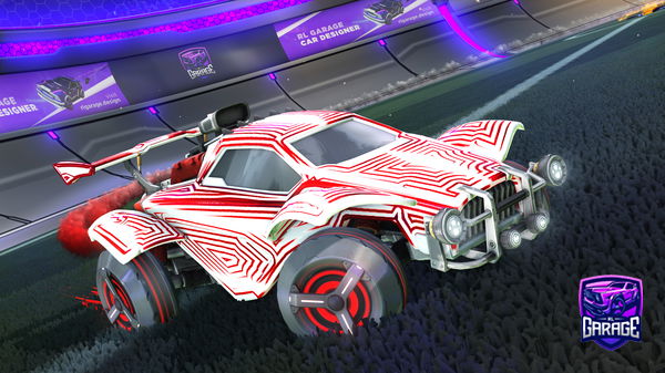 A Rocket League car design from YT_MisTik