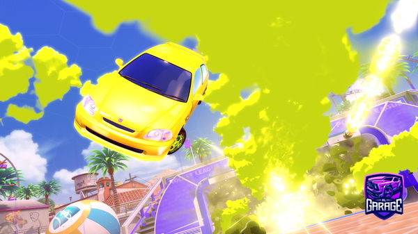 A Rocket League car design from Rodriotaku0906