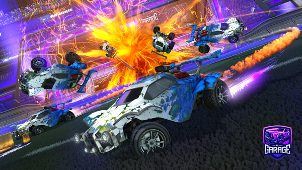 A Rocket League car design from DaddyAustiin