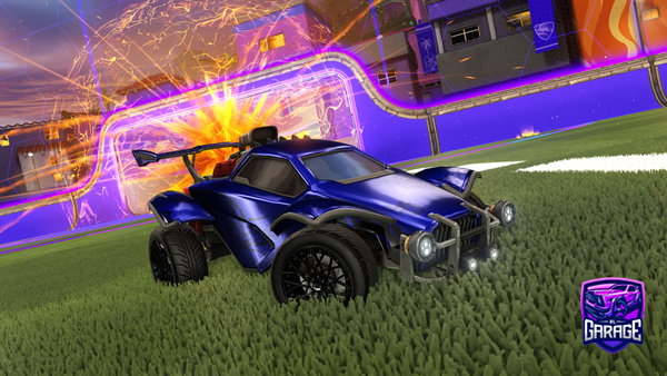 A Rocket League car design from CircleJrkersInc
