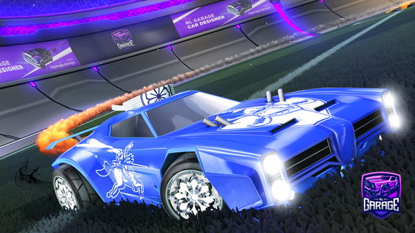 A Rocket League car design from rocketechange