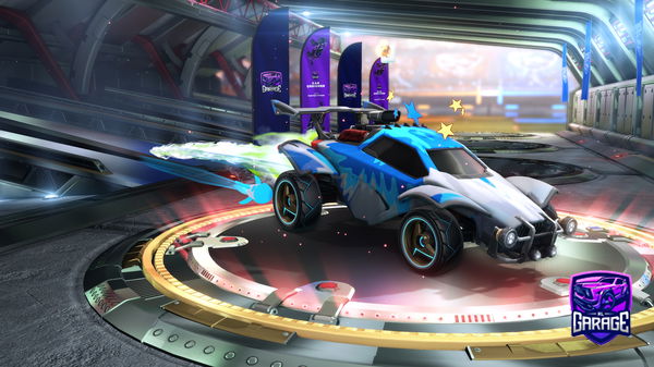 A Rocket League car design from ArkeySpikey