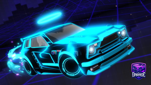 A Rocket League car design from Mlontor