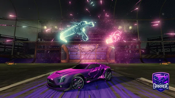 A Rocket League car design from Pliazok